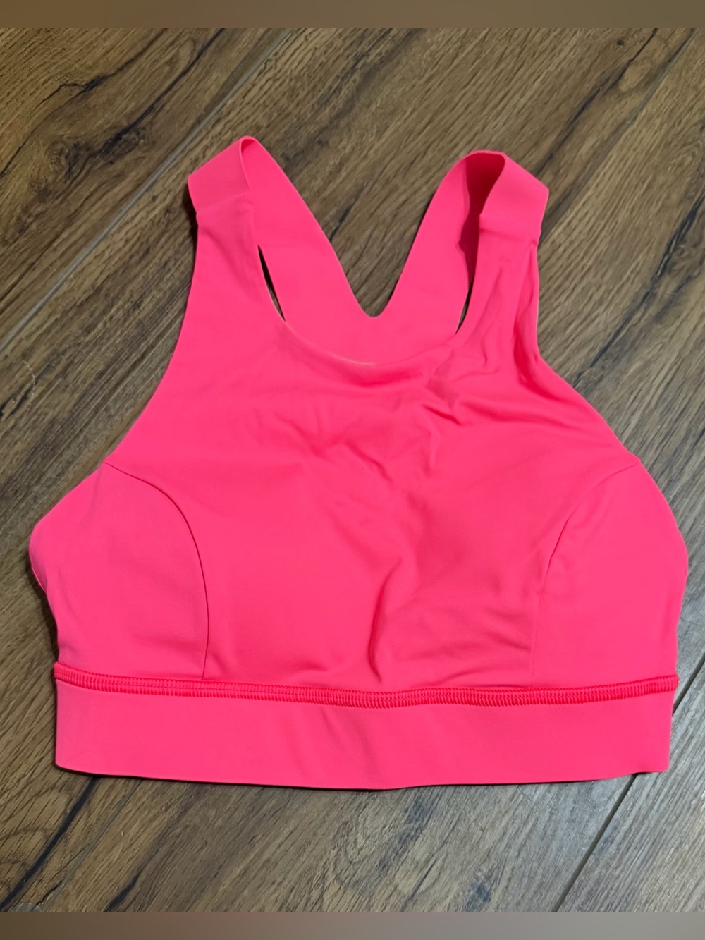 Lululemon Fast & Free Bra Size 2 Bright Pink